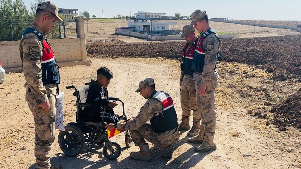 Şanlıurfa'da jandarmadan anlamlı destek: Engelli gencin talebi karşılandı