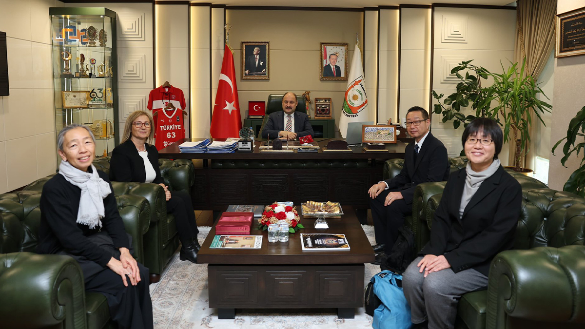 Japon kazı heyeti Başkan Gülpınar ile buluştu