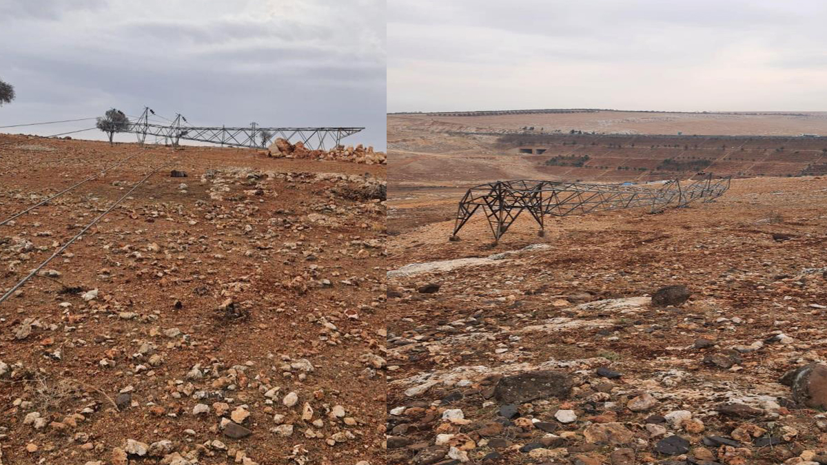 Şanlıurfa'nın komşu ilinde elektrik direği hırsızlığı: 3,4 milyon TL’lik zarar