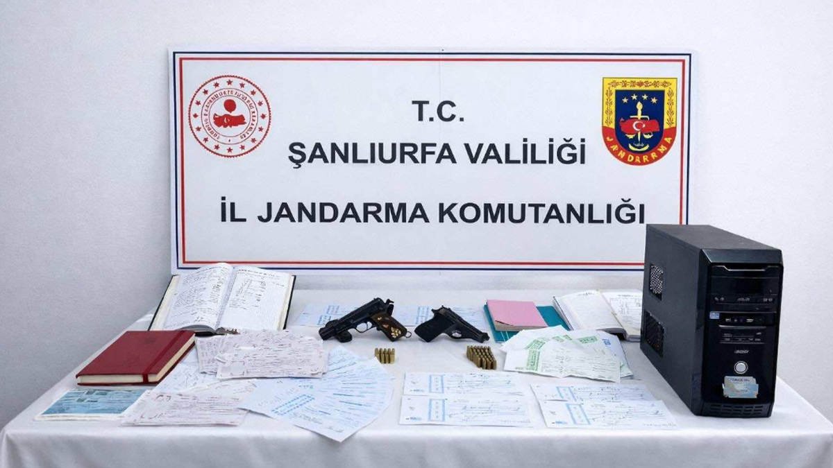 Şanlıurfa’da tefecilere dev operasyon: Çok sayıda senet ele geçirildi