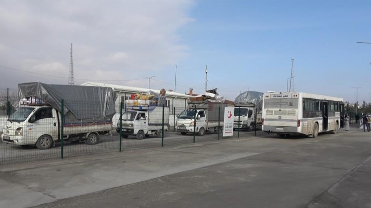 Şanlıurfa'daki Suriyelilerin geri dönüş hareketliliği devam ediyor!