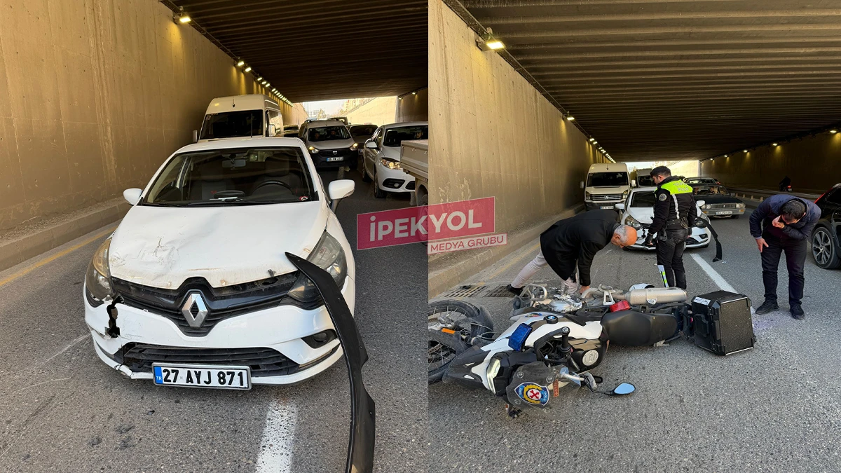 Şanlıurfa'da motorize polis ekibi kaza yaptı! Yaralı var...