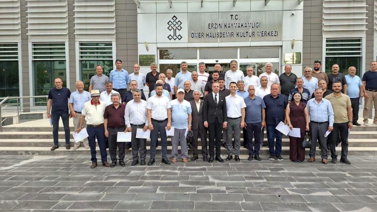 Şanlıurfa’ya atanan Kaymakam Özaydın’a Erzin’de veda programı
