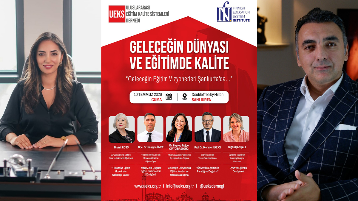 Geleceğin eğitim modeli Şanlıurfa'da ele alınacak: Yapay zekadan Finlandiya modeline