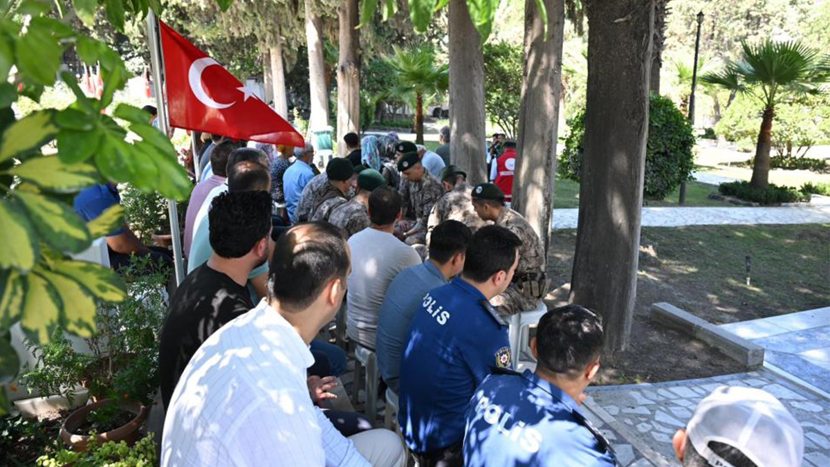 Şanlıurfa’da görevi başında şehit olmuştu: Şehit polis dualarla anıldı