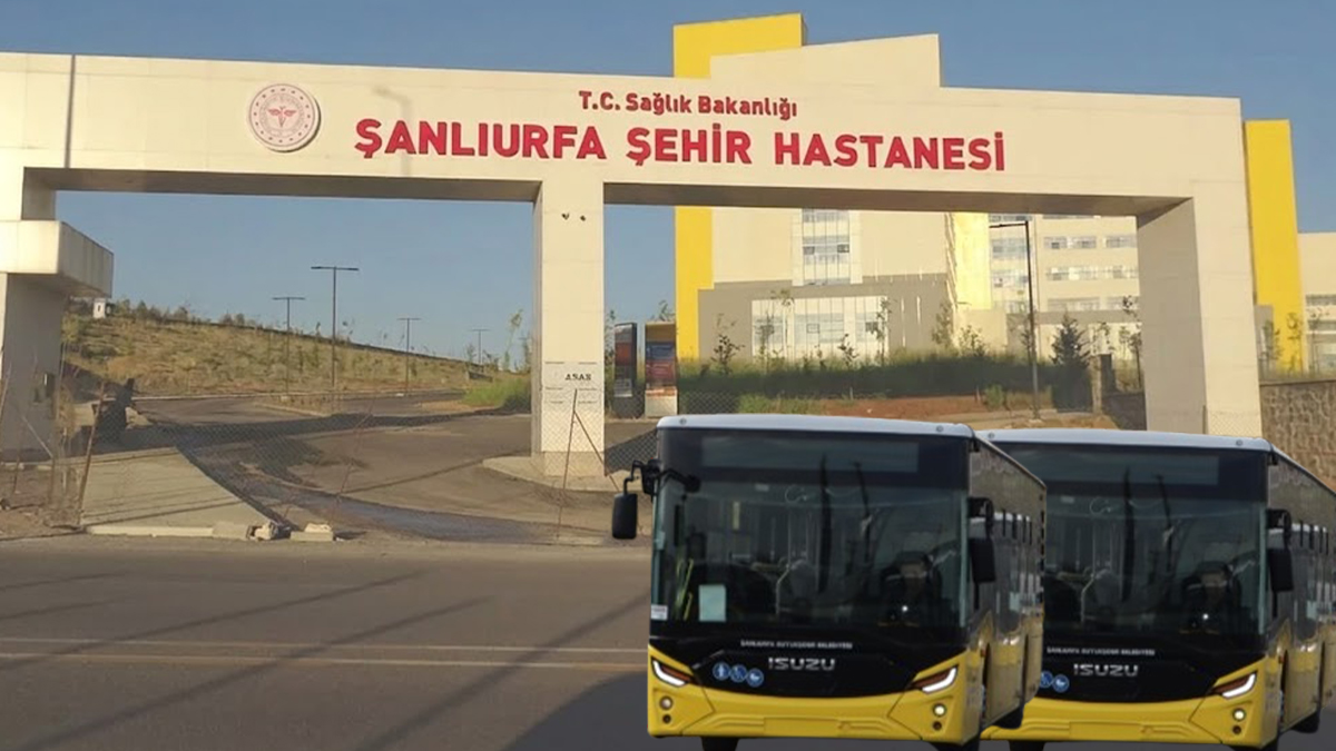 Şanlıurfa Şehir Hastanesine ulaşım nasıl olacak? 5 hat...