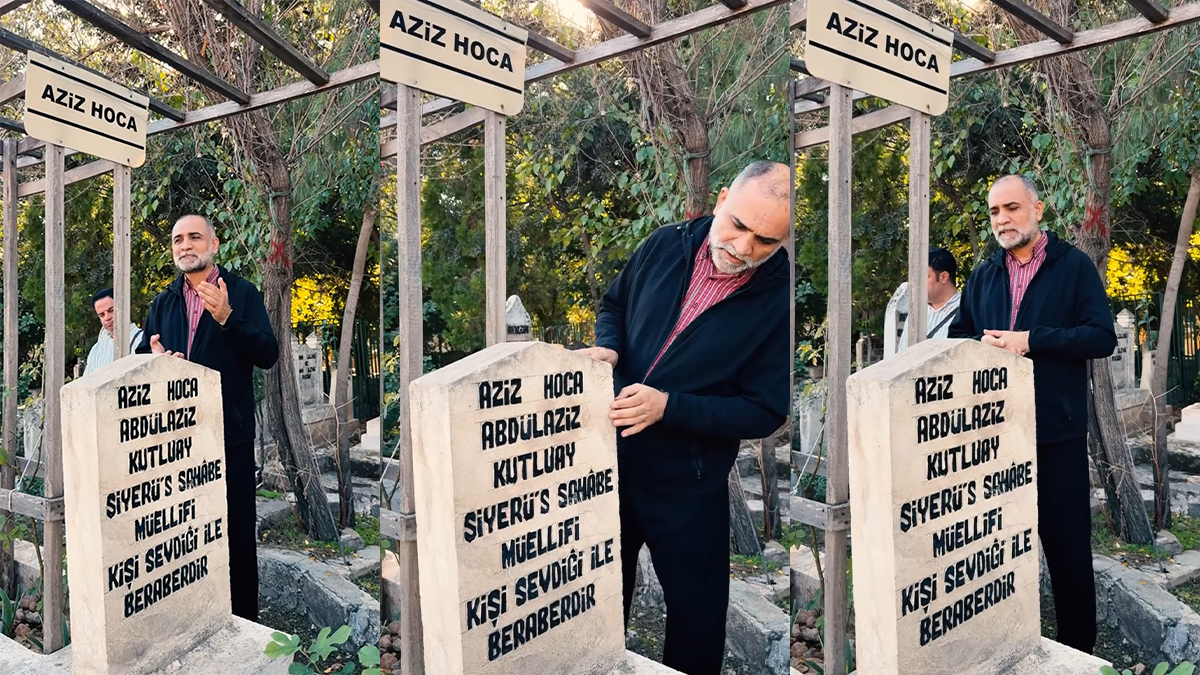 Şanlıurfalı Abdülaziz Hoca kabri başında anıldı: İman varsa mücadele de vardır
