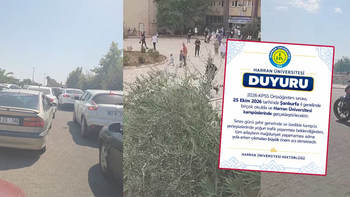 Şanlıurfa’da KPSS’ye girecekler dikkat! Geçen sınavda fatura çok ağır olmuştu