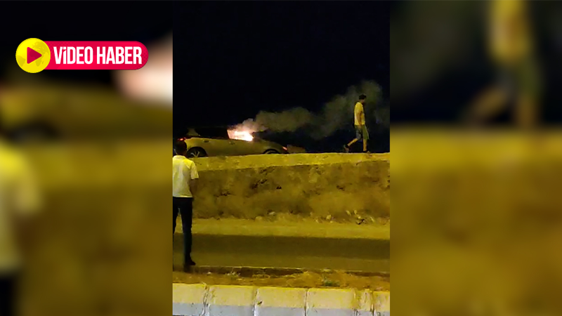 Şanlıurfa'da sokak ortasında alev topuna döndü!