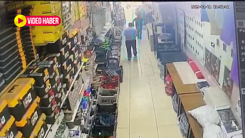Depreme alışveriş esnasında böyle yakalandılar: Korku dolu anlar
