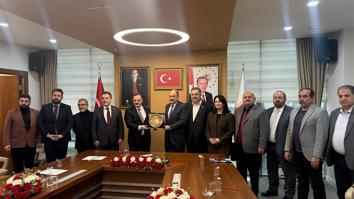 TİMBİR heyetinden Başkan Gülpınar'a ziyaret!