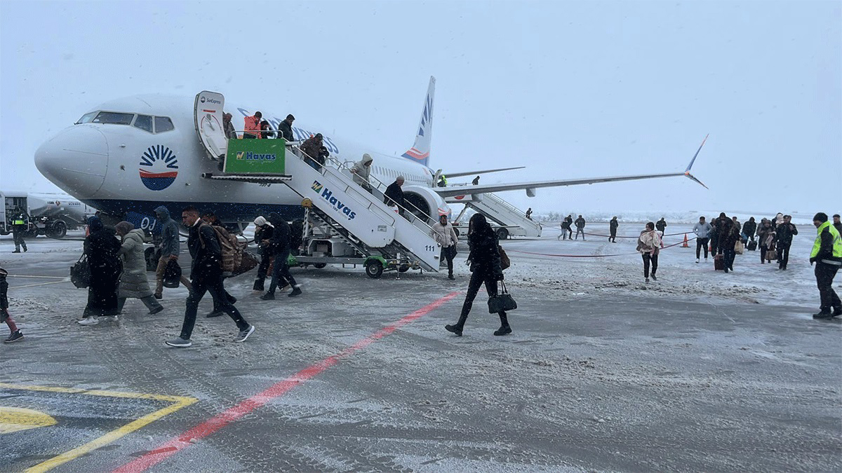 Gaziantep’te uçuşlar iptal edildi!