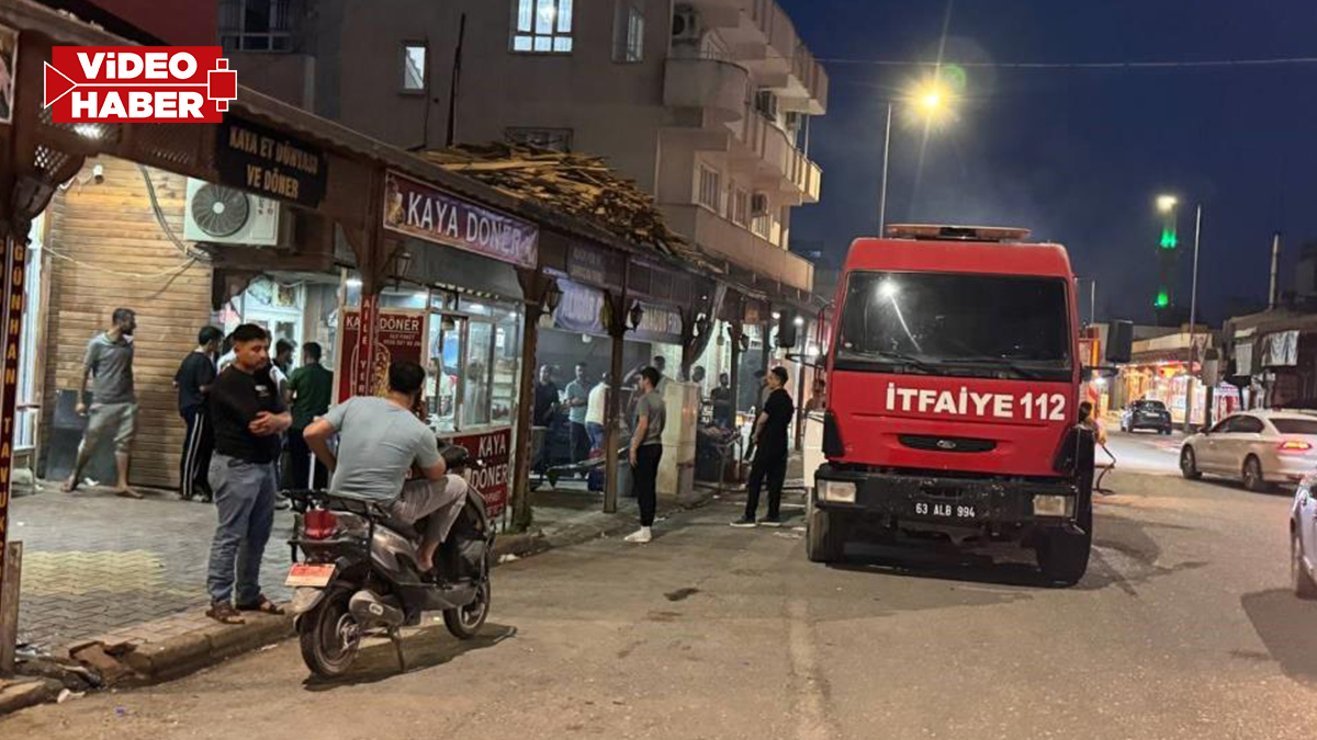 Şanlıurfa'da pide fırınında yangın: Ekipler seferber oldu