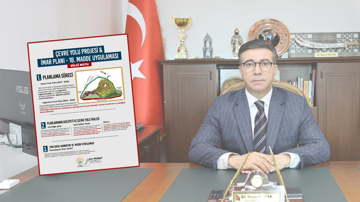 Siverek Çevre Yolu neden yapılamadı? Başkan Bucak açıkladı