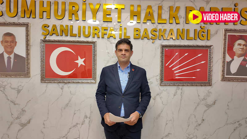 CHP Şanlıurfa’dan eğitim uyarısı: Kalıcı çözümler şart