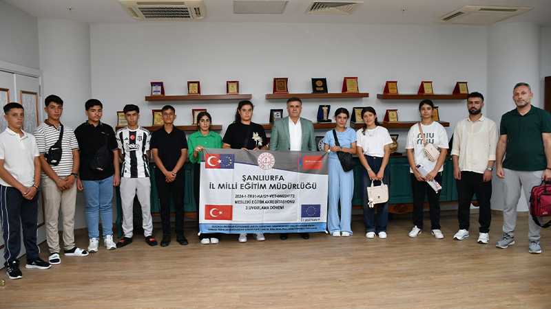 Şanlıurfalı öğrenciler Almanya yolcusu!