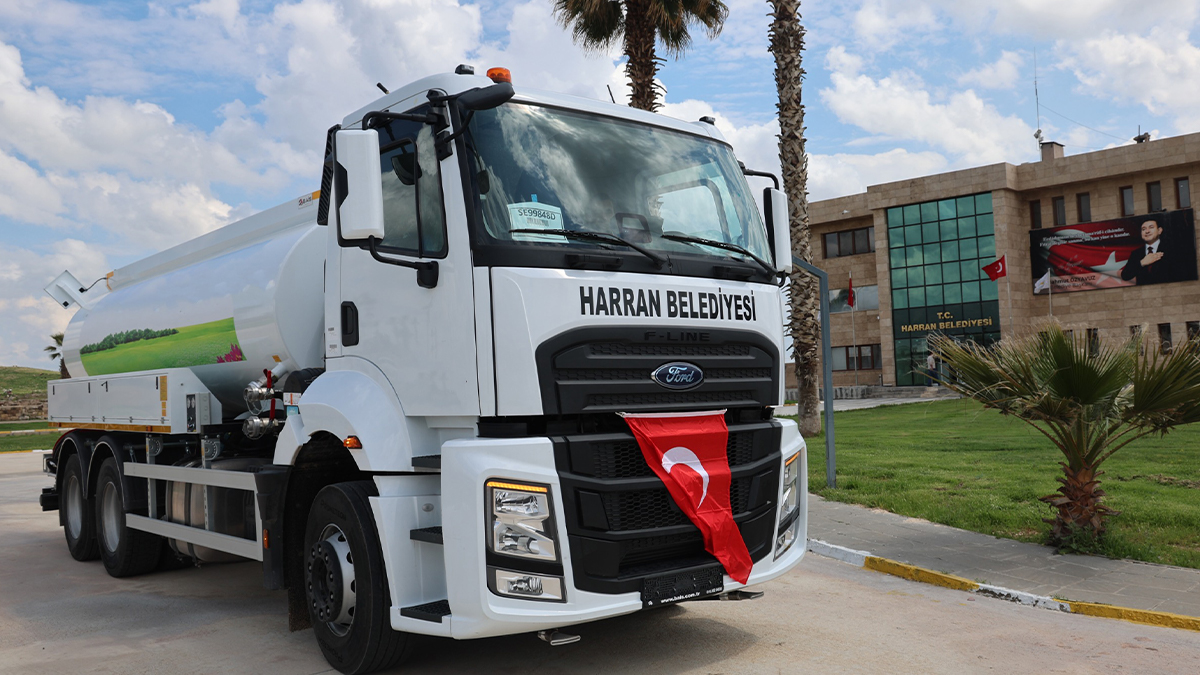 Haran Belediyesinden araç filosuna takviye