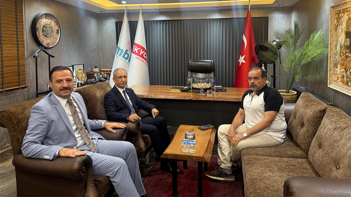 Milletvekili Dusak'tan İpekyol Medya Grubu’na ziyaret