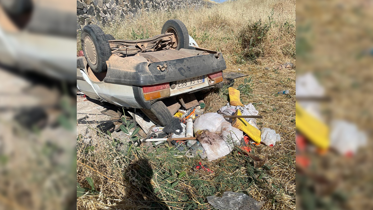Şanlıurfa otomobil şarampole devrildi: Çok sayıda yaralı var…