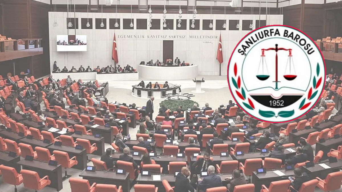 Şanlıurfa Barosundan 'Çerçeve Yasa'ya destek: Barışa atılan ilk adımı destekliyoruz