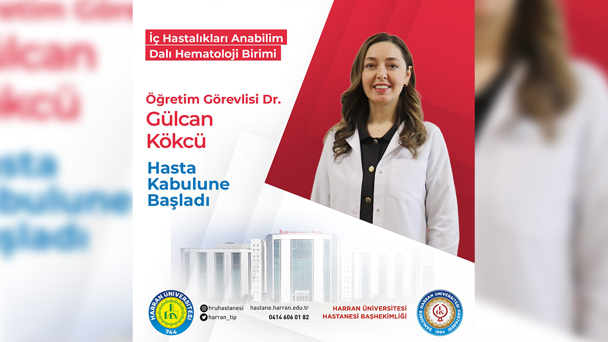 Başarılı doktor Harran Üniversitesi Hastanesinde göreve başladı