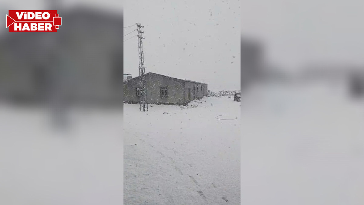 Şanlıurfa'da mart ayı kapıdan baktırdı: Kar yağışı yeniden başladı