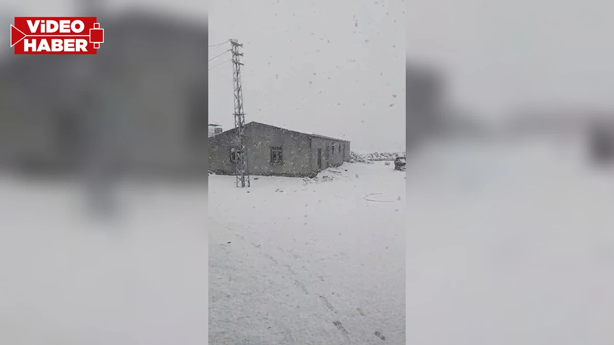 Şanlıurfa'da mart ayı kapıdan baktırdı: Kar yağışı yeniden başladı
