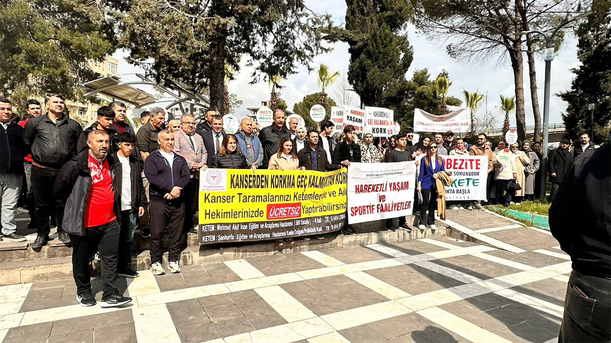 Şanlıurfa'da farkındalık yürüyüşü