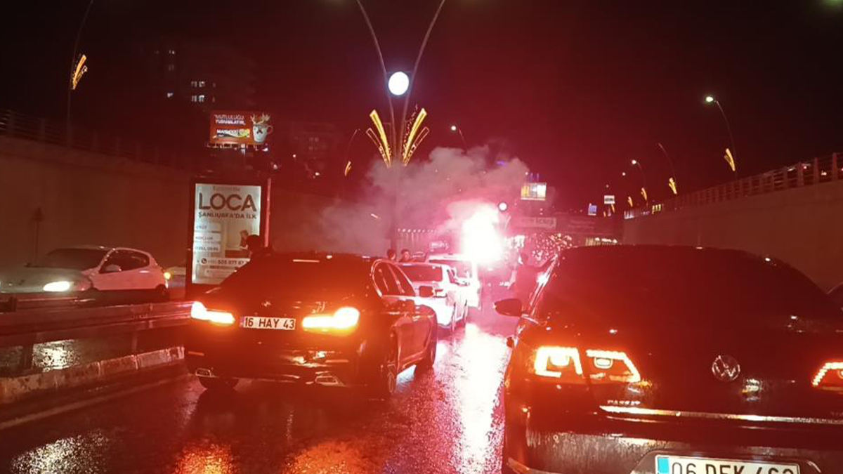 Şanlıurfa'da galibiyet coşkusu