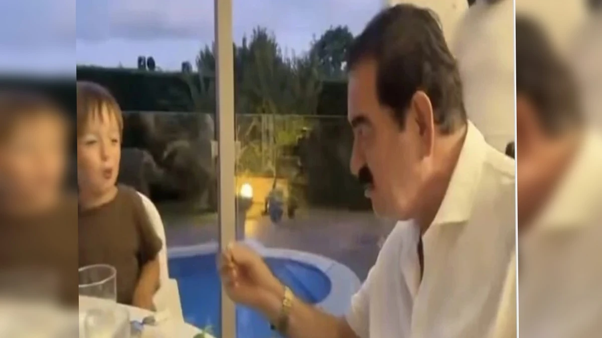 Şanlıurfalı sanatçının torun sevgisi gündem oldu!  “İbo, İbo’yu besliyor”