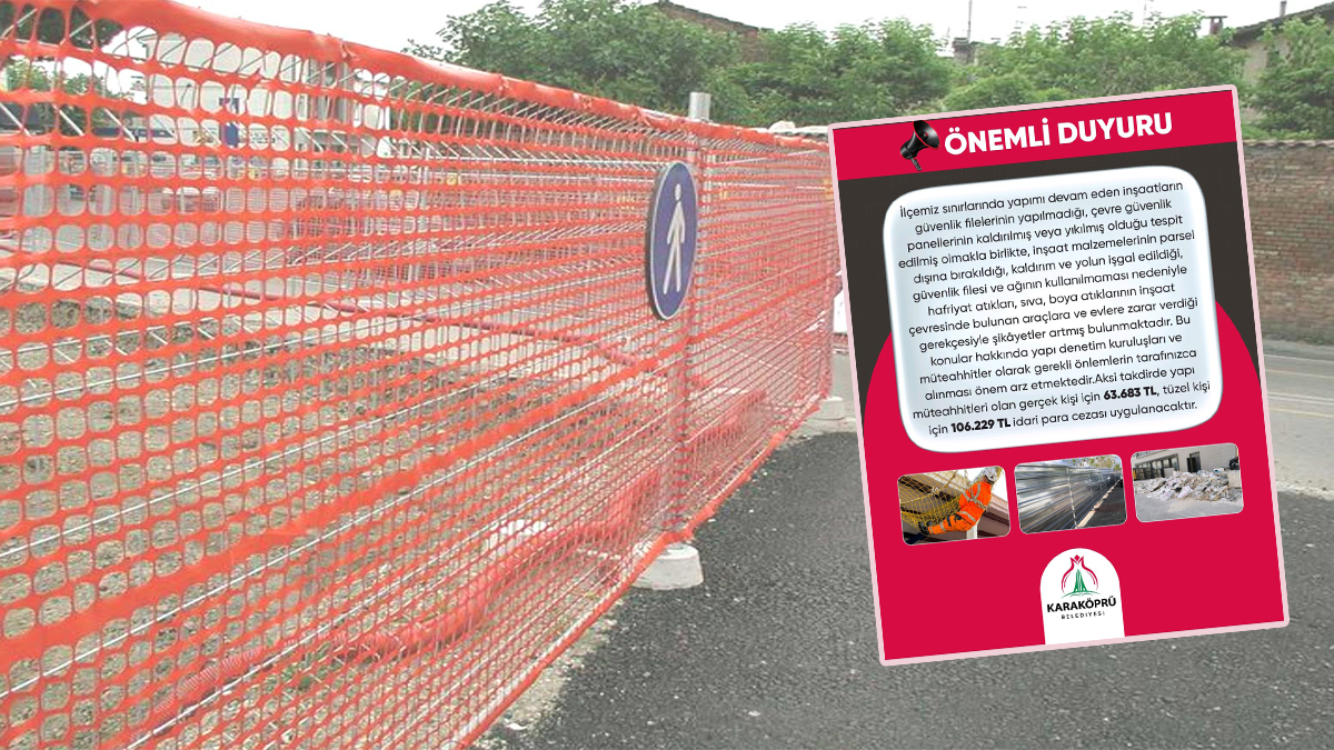 Şanlıurfa’da belediyeden müteahhitlere ültimatom! Yapmayan ağır bedel ödeyecek...