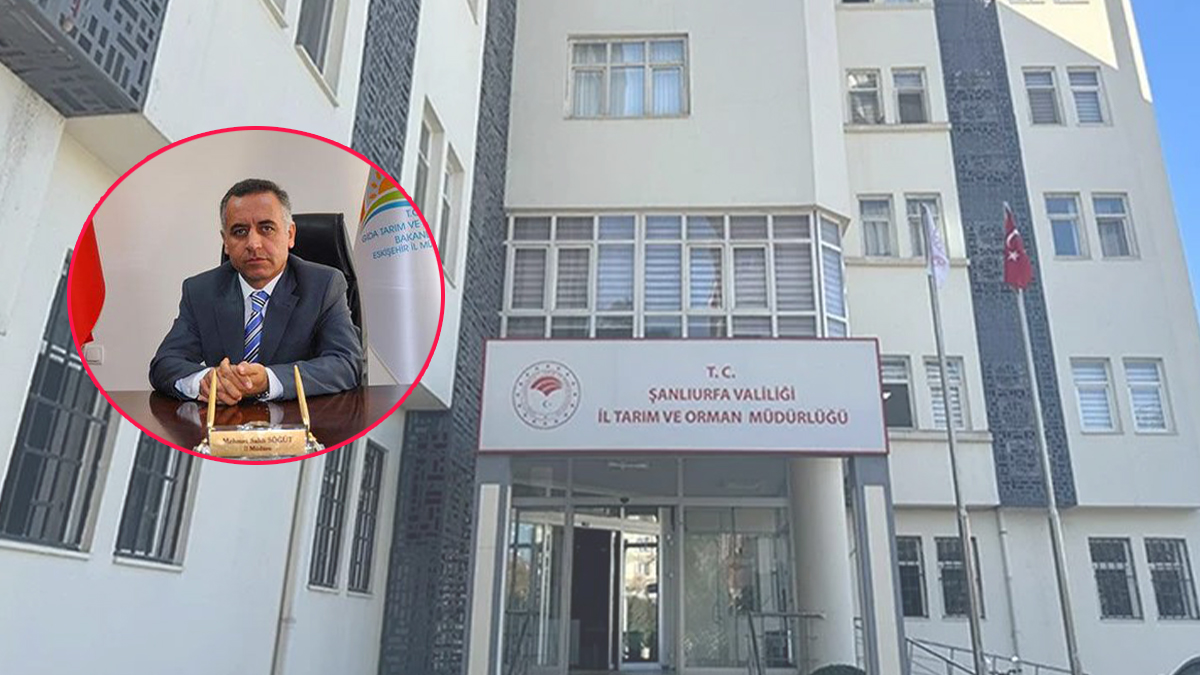 Şanlıurfa’da İl Müdürü “Hayırlı olsun” diyerek duyurdu