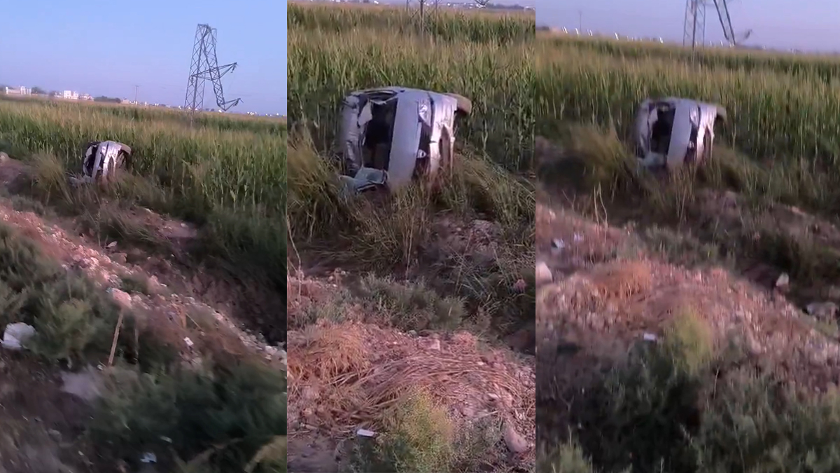 Şanlıurfa'da otomobil mısır tarlasına devrildi: Yaralılar var...