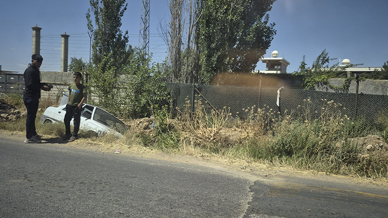 Şanlıurfa’da tek taraflı kaza! Yaralı var