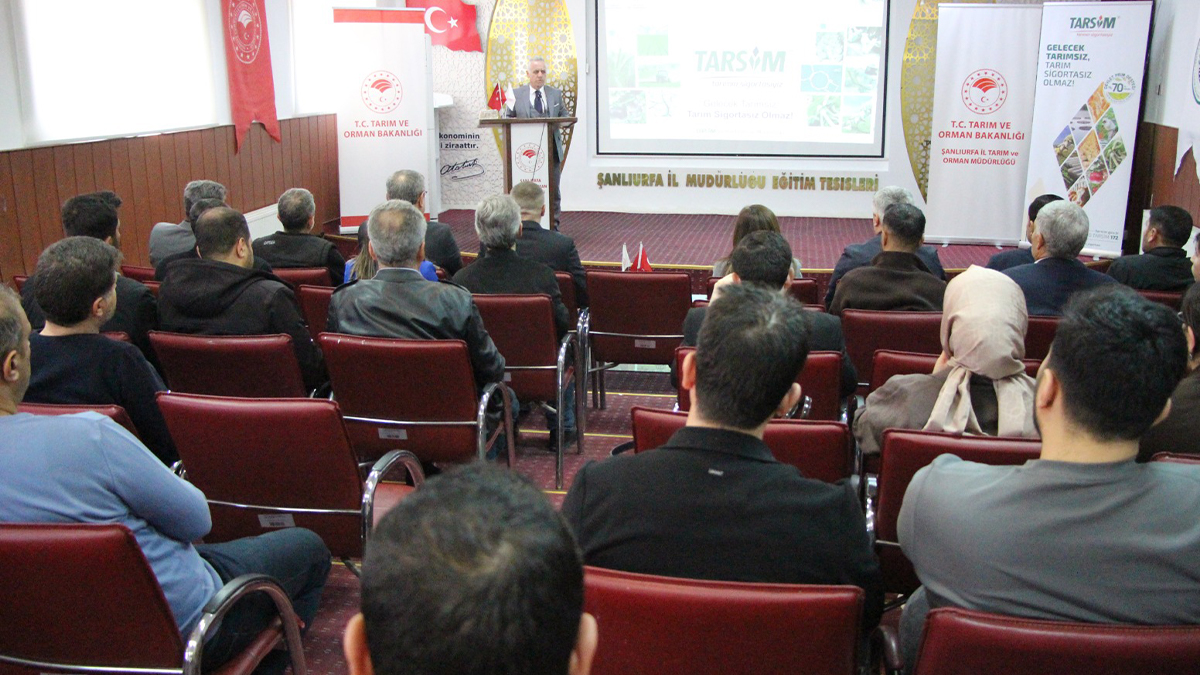 Şanlıurfa’da üreticilerin sigorta güvencesi masaya yatırıldı
