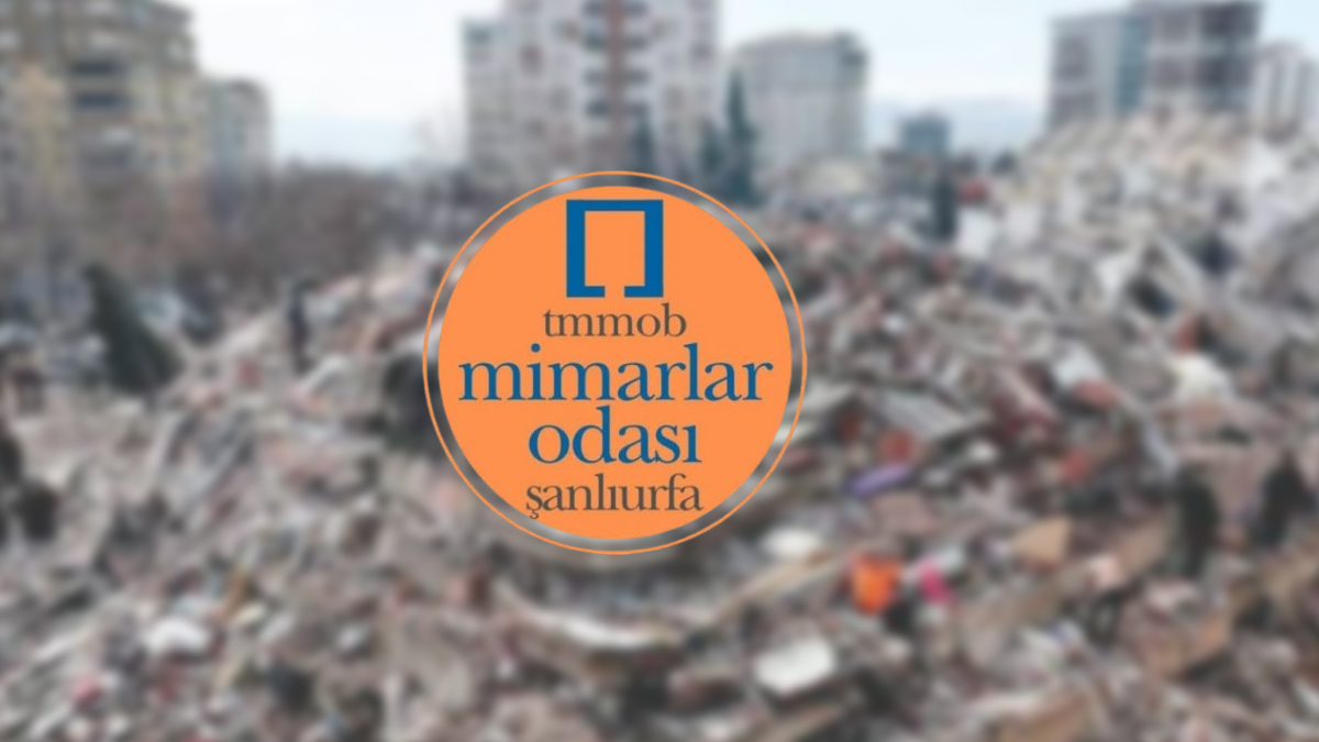 TMMOB Şanlıurfa Şubesi’nde depremin 27. yılında kritik çağrı: Deprem Master Planı olmalı