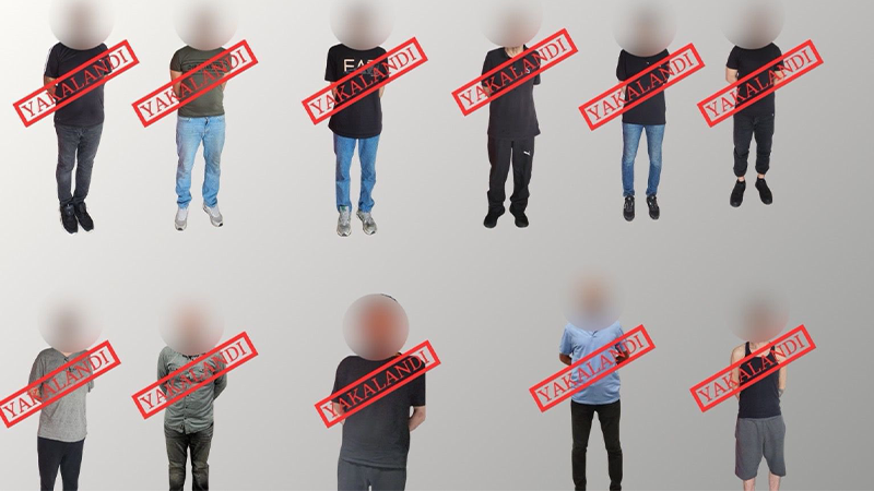 Kırmızı bültenle aranan 11 suçlu Türkiye'ye getirildi