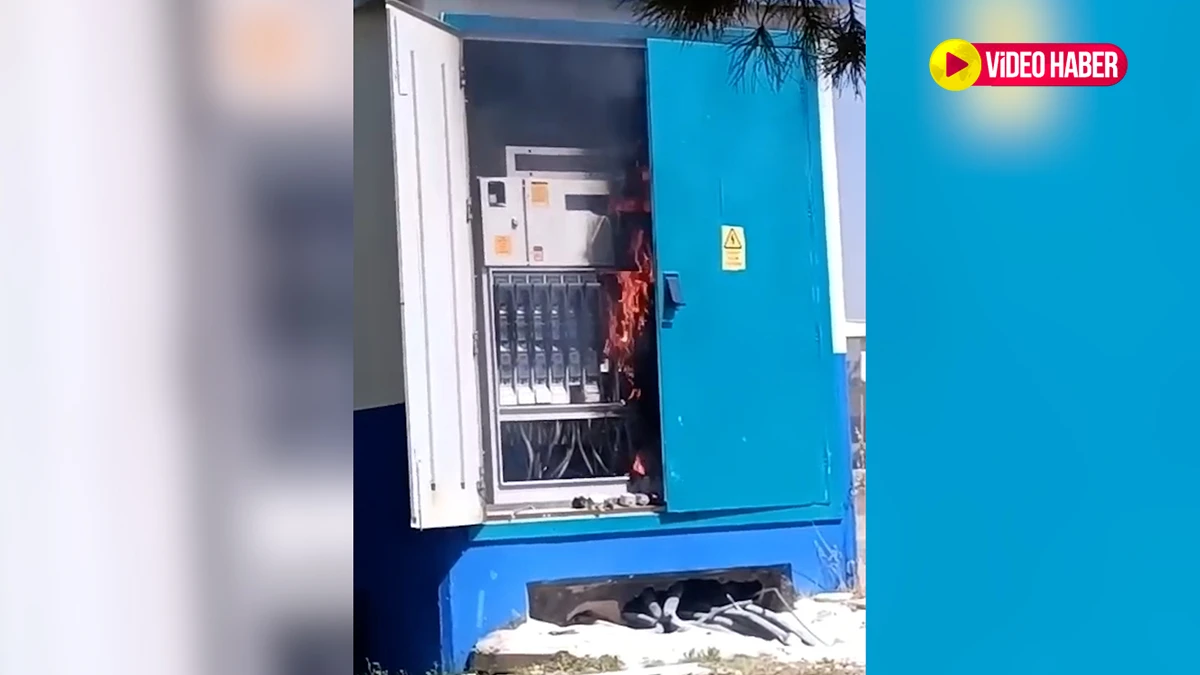 Şanlıurfa'da trafo yangını paniğe neden oldu (18.08.2025)