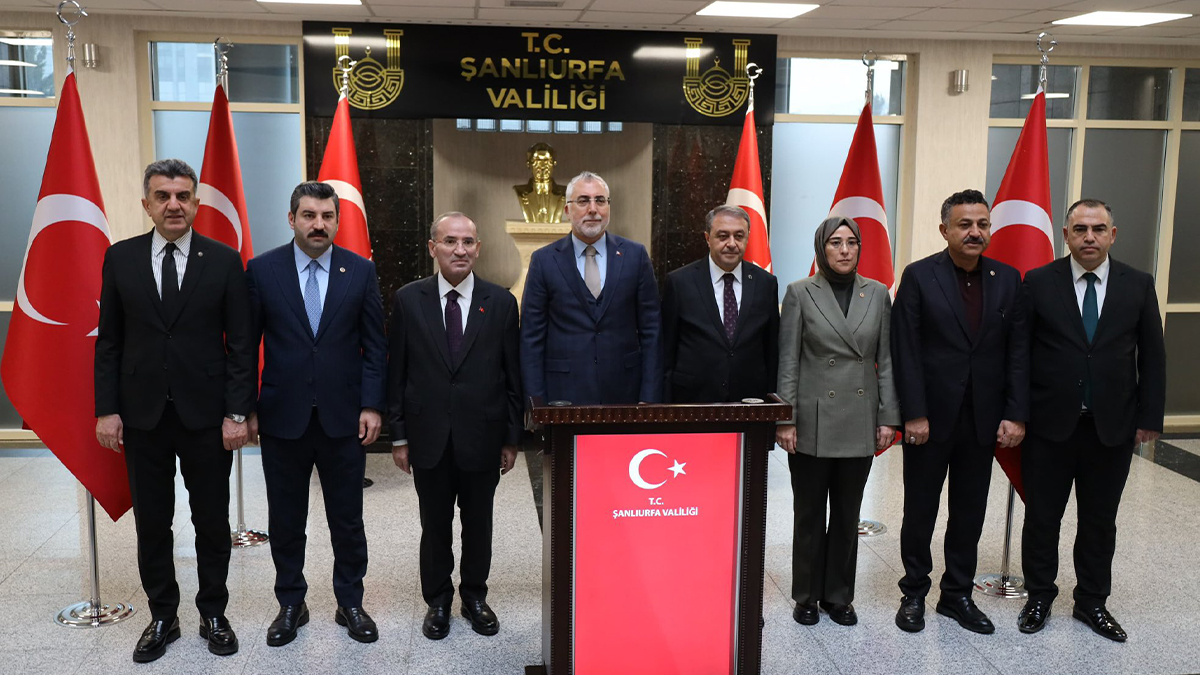 Bakan Işıkhan Şanlıurfa'da!