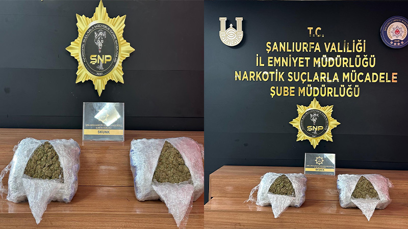 Şanlıurfa'da narkotik operasyonu: Tutuklamalar var