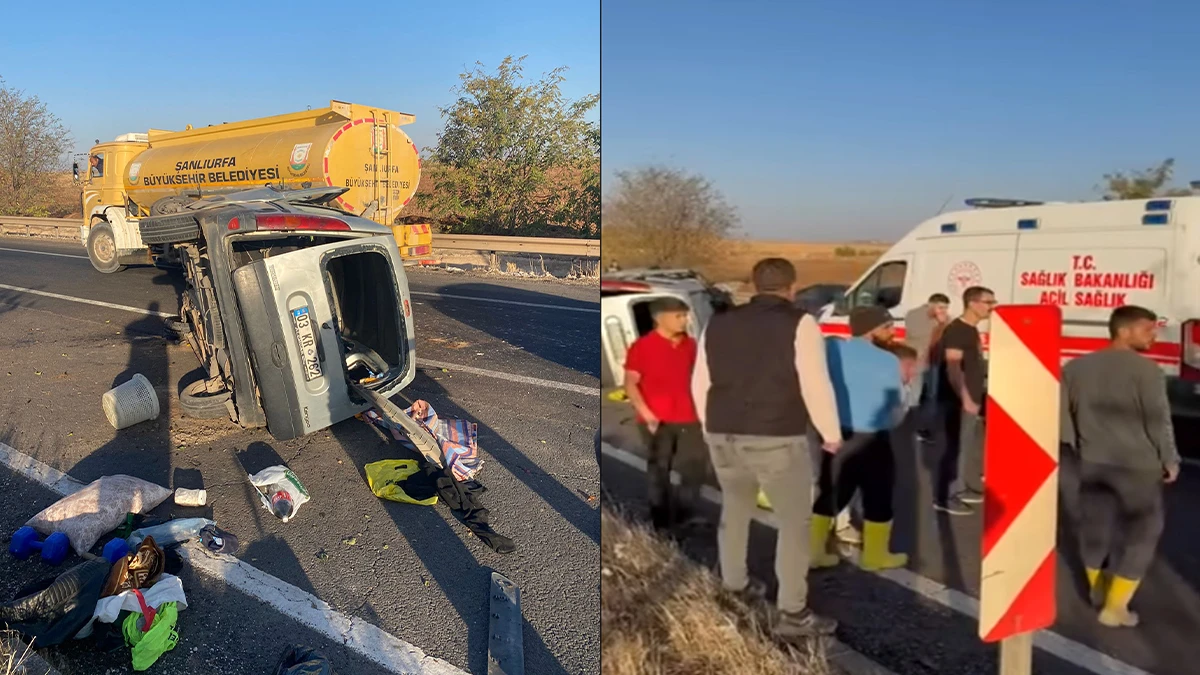 Şanlıurfa'daki feci kaza can aldı!