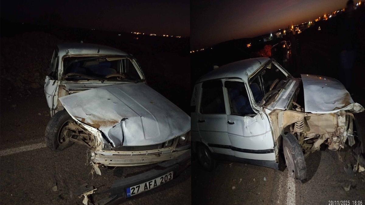 Şanlıurfa'da kontrolden çıkan otomobil şarampole devrildi: Yaralılar var