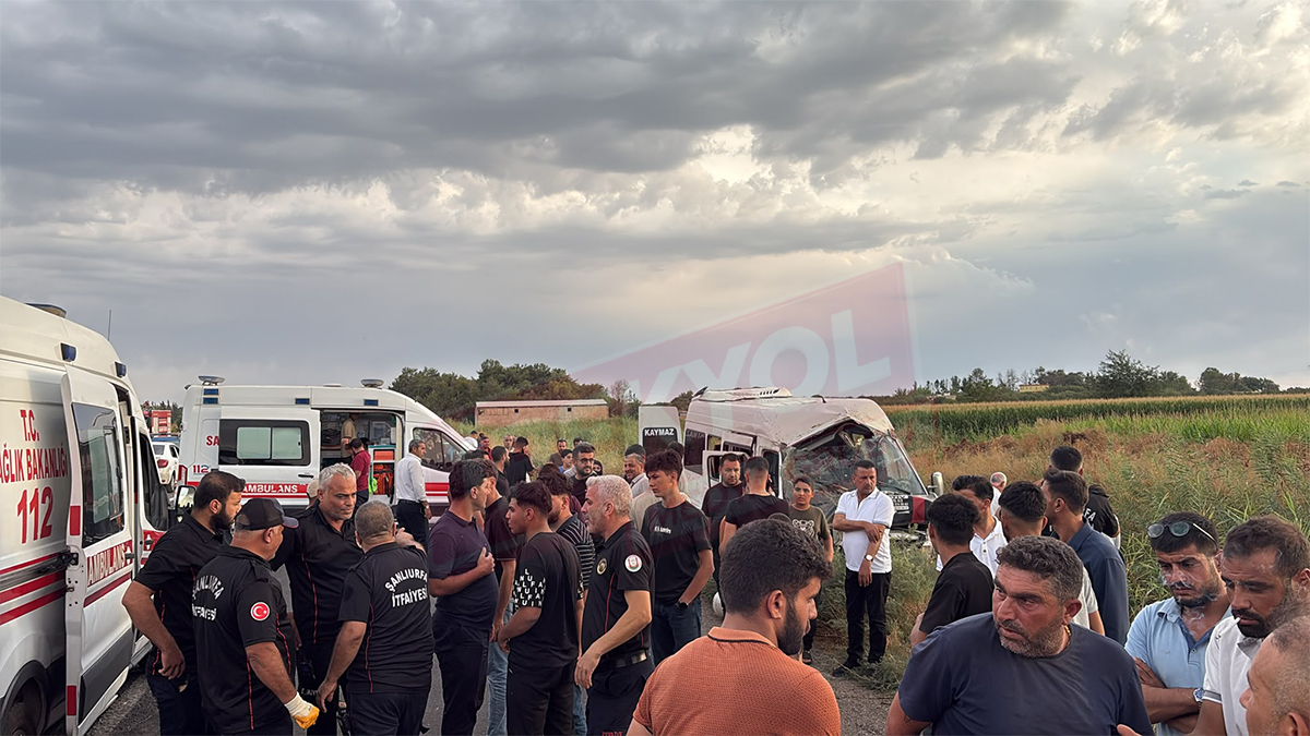 Şanlıurfa’da büyük kaza! Minibüs kanala uçtu: Çok sayıda yaralı var