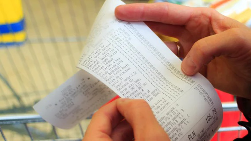 Alışveriş fişlerindeki büyük tehlike: Saniyelik temas bile yetiyor