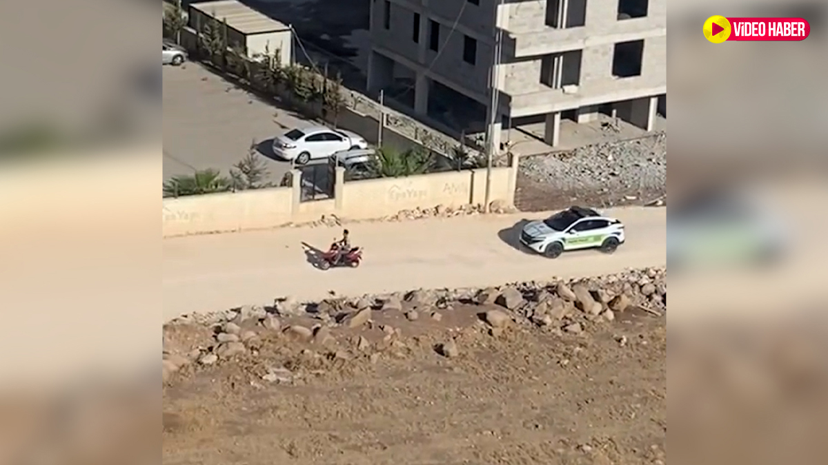 Şanlıurfa'da nefes kesen kovalamaca