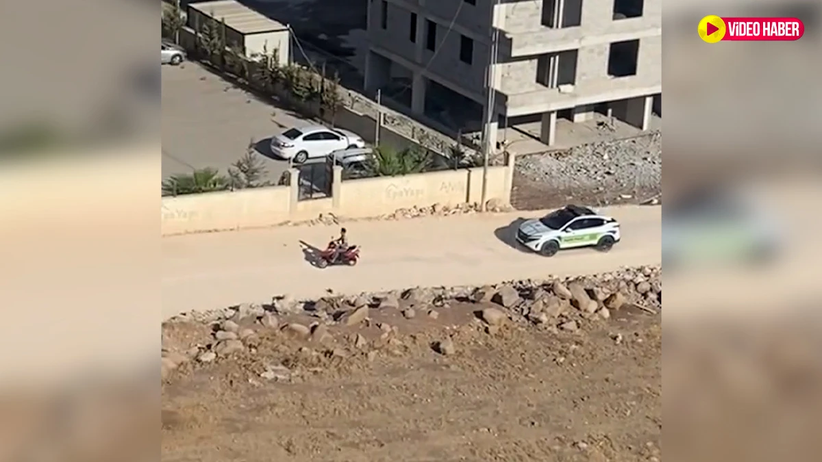 Şanlıurfa'da nefes kesen kovalamaca