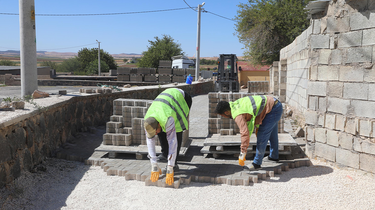 Haliliye'de yol bakım seferberliği