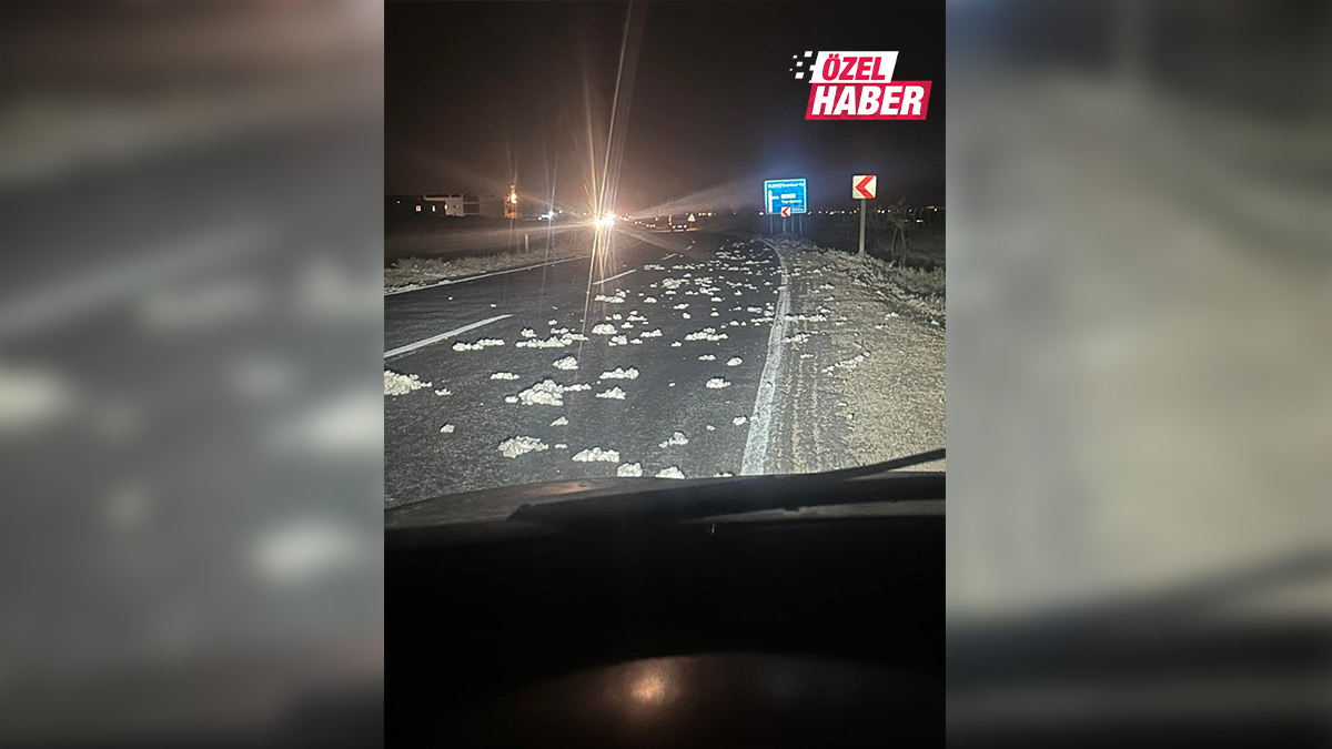 Acele işe israf karıştı! Şanlıurfa'nın beyaz altını yollarda...