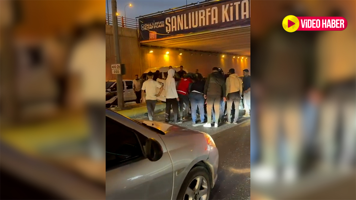 Şanlıurfa’da otomobil takla attı: Baba ve çocukları yaralandı