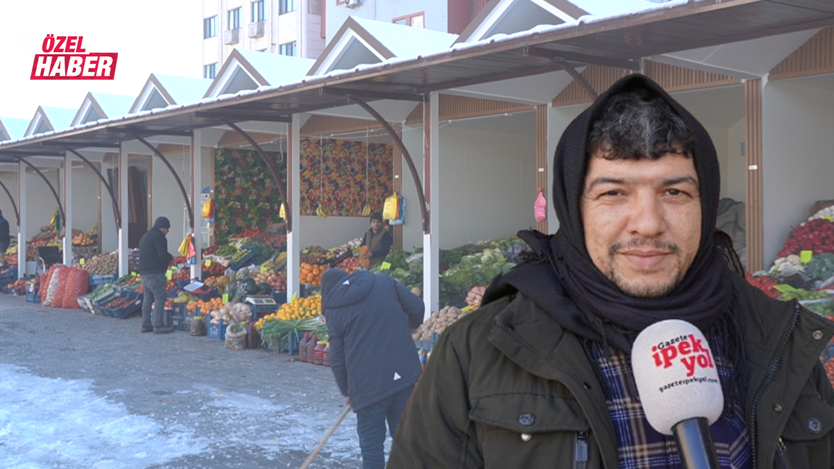 Şanlıurfa'da kar yağışı pazar tezgahını vurdu: Fiyatlar el yakıyor...